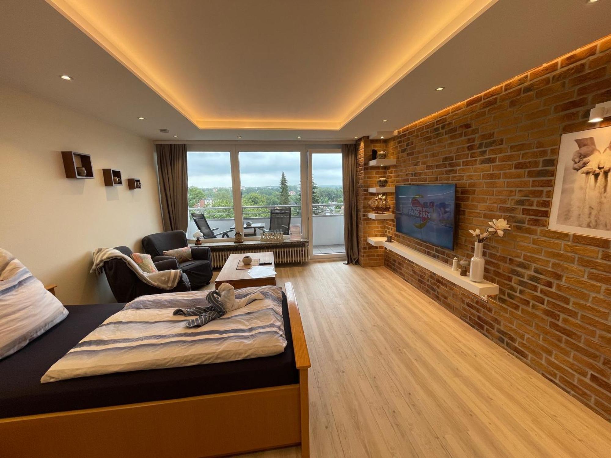 Haus Weitblick Emil Apartment Flensburg Bagian luar foto