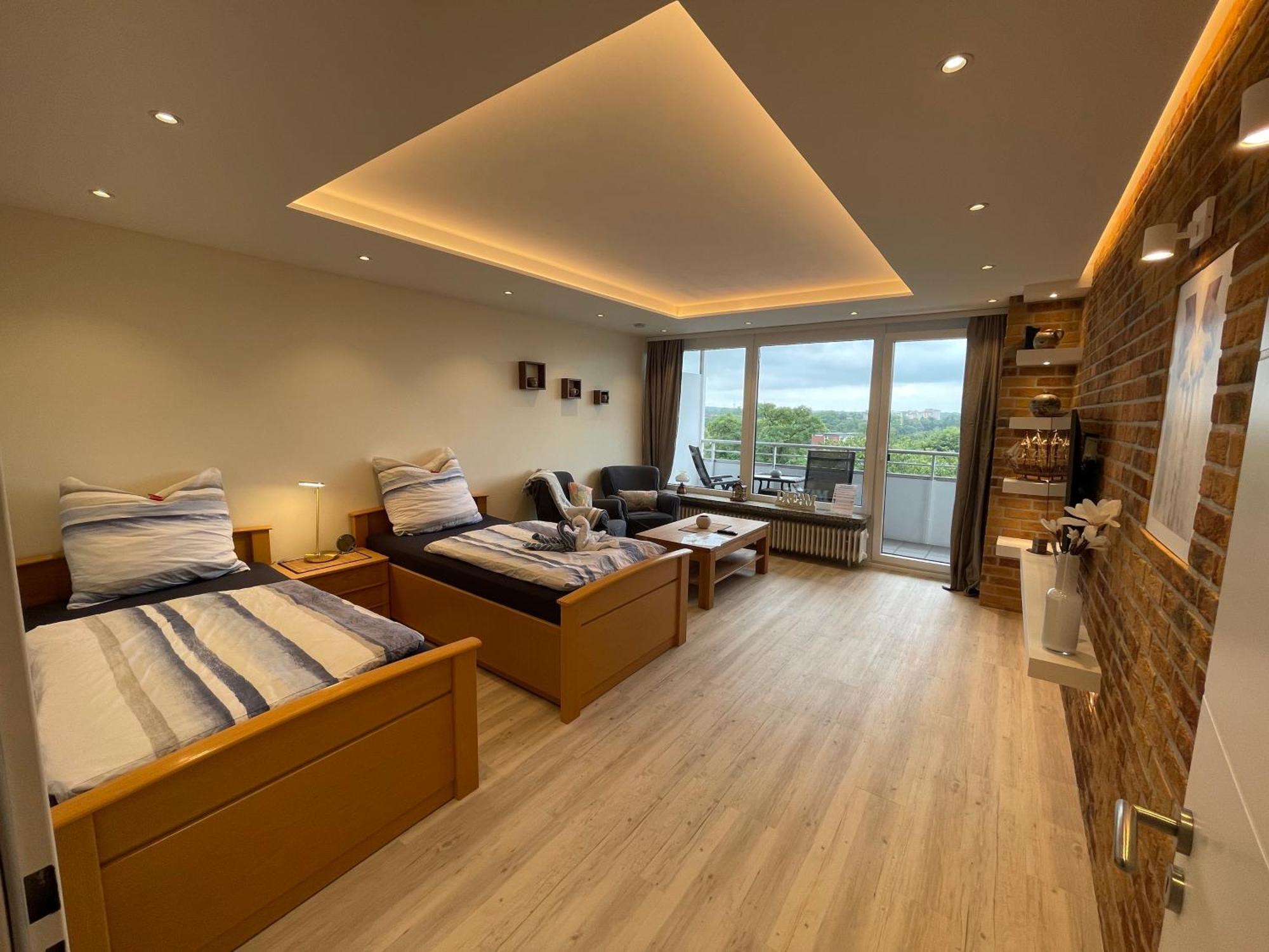 Haus Weitblick Emil Apartment Flensburg Bagian luar foto