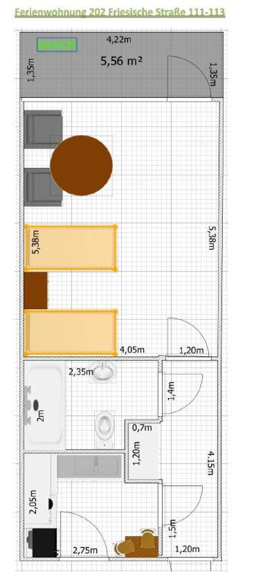 Haus Weitblick Emil Apartment Flensburg Bagian luar foto